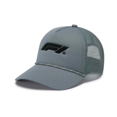 FORMULA 1 Trucker kepurė su pilka sagtimi FO124_CAS_TRU FORMULA 1 Trucker kepurė su pilka sagtimi FO124_CAS_TRU