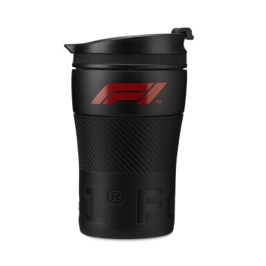 FORMULA 1 Kelioninis juodas termosas