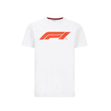 FORMULA ONE balti marškinėliai vyrams