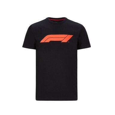 FORMULA ONE juodi marškinėliai vyrams