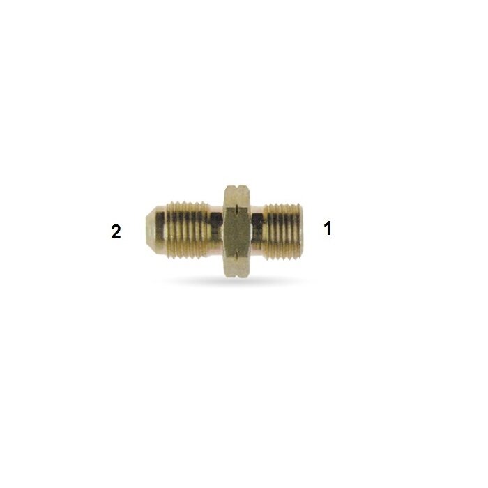 GOODRIDGE 741 adapteris, vyriškas 1/2x14BSP / vyriškas 7/8x14UNF