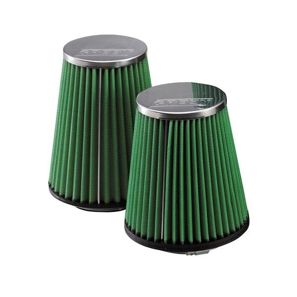 GREEN FILTER universalus kūginis oro filtras dešinysis įvadas 65/100/75/130