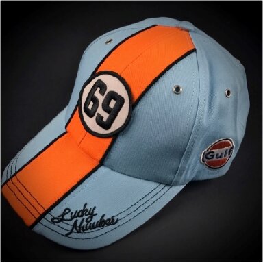 GULF Blue Lucky Number Cap