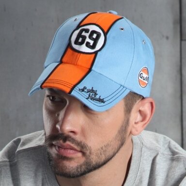GULF Blue Lucky Number Cap