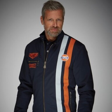 GULF Roadmaster tamsiai mėlyna striukė vyrams
