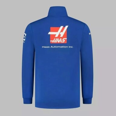 HAAS F1 TEAM mėlyna vyriška džemperis