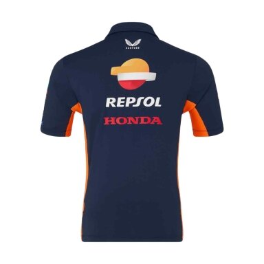 HONDA Castore Team Repsol mėlyna polo marškinėliai vyrams HON24_PLH_TEA