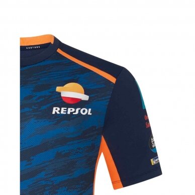 HONDA Castore Team Repsol mėlyna marškinėliai vyrams HON24_TSH_TEA 3 HONDA Castore Team Repsol mėlyna marškinėliai vyrams HON24_TSH_TEA 3
