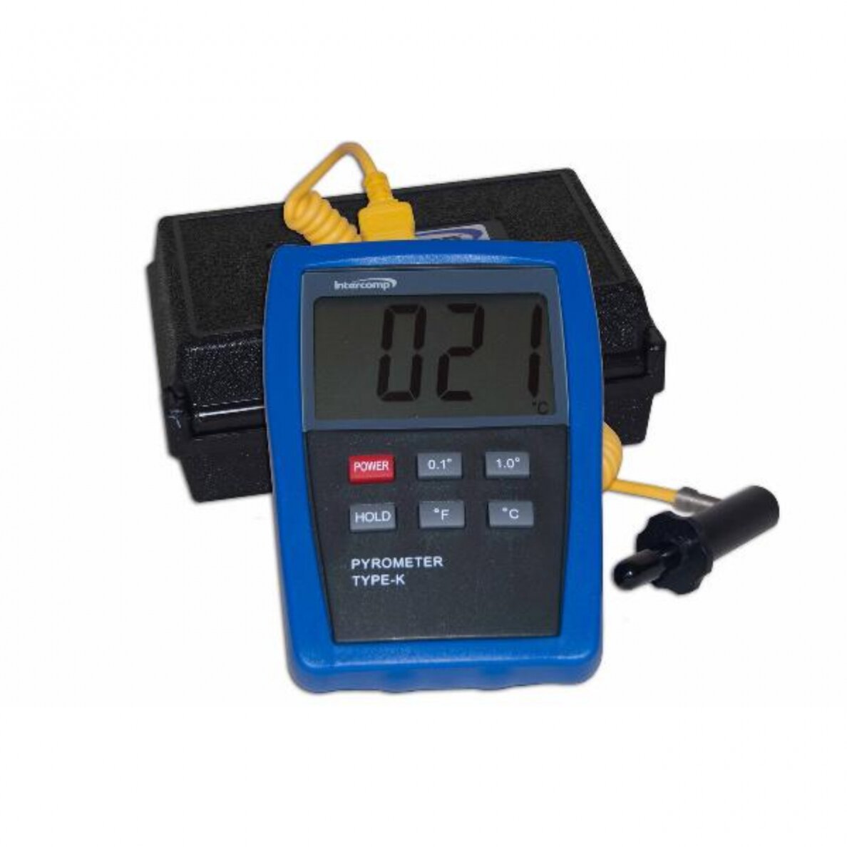 INTERCOMP Deluxe skaitmeninis pirometras -18° iki 815°C INTERCOMP Deluxe skaitmeninis pirometras -18° iki 815°C