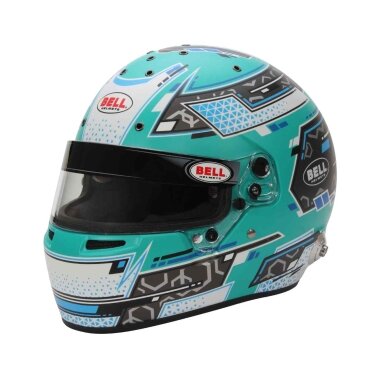 Integral Bell RS7 Stamina Fia 8859 2024 SA2020 Hans Aquamarine šalmas