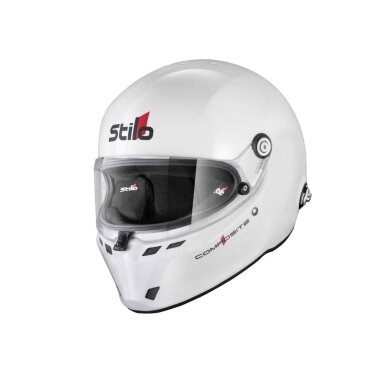 Integruotas šalmas Stilo ST6 FN FIA 8859 2024 SA2020 Hans Composite White