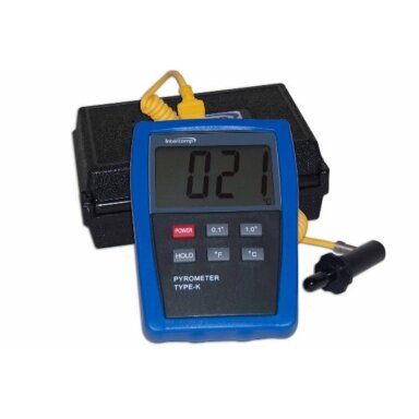 INTERCOMP Deluxe skaitmeninis pirometras -18° iki 815°C