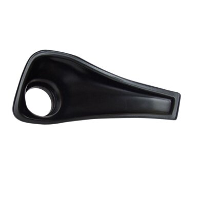 REVOTEC NACA viengubas tiesus juodas šoninis aušinimo gaubtas 51/63 mm – 225 x 125 x 81 mm