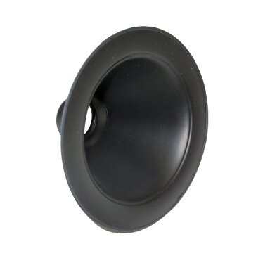 REVOTEC 63 mm juodas tiesus apvalus aušinimo kaušas – Ø 197 mm
