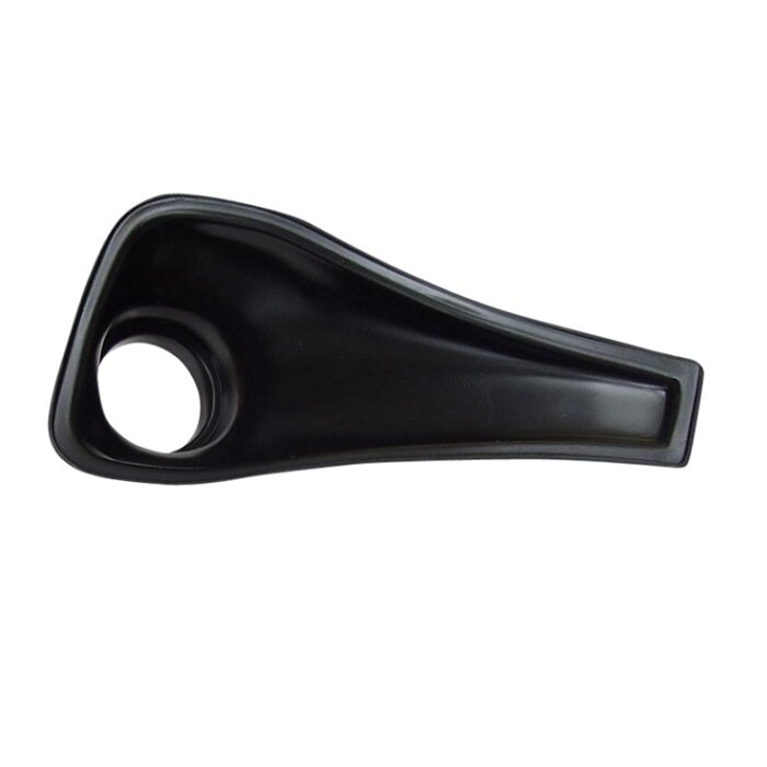 REVOTEC NACA viengubas tiesus juodas šoninis aušinimo gaubtas 63/76 mm – 275 x 144 x 98 mm 1