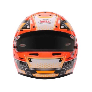 „Karting Integral Bell Rs7 K“ šalmo ištvermė FIA 8878 2024 K2020 Antracito oranžinė spalva