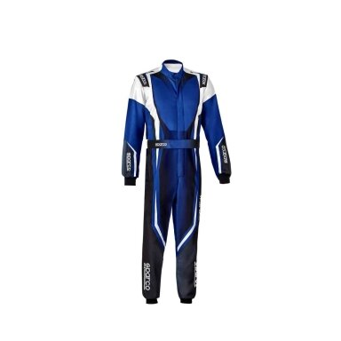Kartingo kostiumas SPARCO PRIME K FIA 8877 2022 Mėlyna Balta Juoda