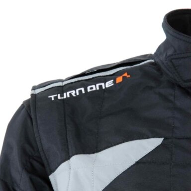 TURN ONE K SUIT Kartingo kostiumas Juodas Pilkas