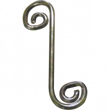 Kablys Dzus 1/4 apsisukimo EHF 5 tvirtinimo elementams, atstumas nuo centro iki centro 25,4 mm Kablys Dzus 1/4 apsisukimo EHF 5 tvirtinimo elementams, atstumas nuo centro iki centro 25,4 mm
