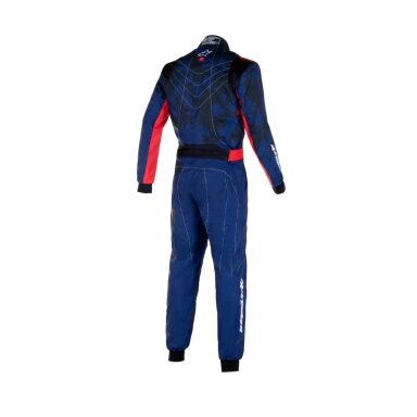 ALPINESTARS KMX 9 V3 GRAPHIC 5 FIA 8877 2022 Tamsiai mėlyna raudona kartingo kombinezonas ALPINESTARS KMX 9 V3 GRAPHIC 5 FIA 8877 2022 Tamsiai mėlyna raudona kartingo kombinezonas