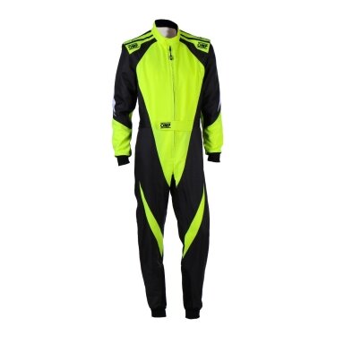 OMP KS 3X FIA 8877 2022 Juodas geltonas kartingo kostiumas OMP KS 3X FIA 8877 2022 Juodas geltonas kartingo kostiumas