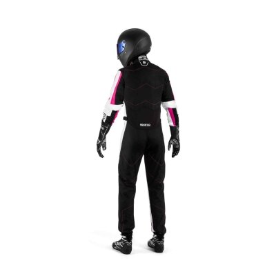 SPARCO KERB ADVANCED LADY FIA 8877 2022 Juoda rožinė kartingo apranga SPARCO KERB ADVANCED LADY FIA 8877 2022 Juoda rožinė kartingo apranga