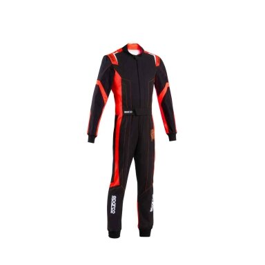 Kombinuotas kartingo „Sparco Thunder Advanced Fia 8877 2022“ raudonasis juodas