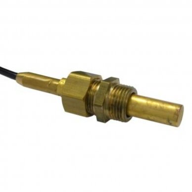 RACETECH D52MM kombinuotas slėgio matuoklis Vandens temperatūra 110 °C Aliejaus slėgis 100LB Kabelio ilgis 9' 1/8BSP AQP 2