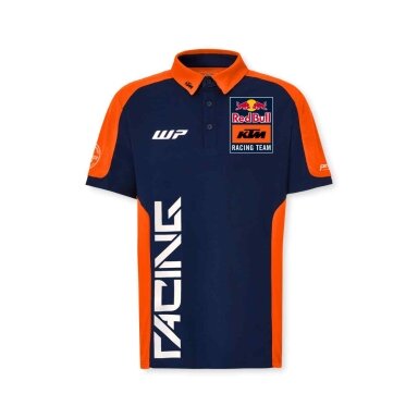 KTM Red Bull Team Replica mėlyni polo marškinėliai vyrams
