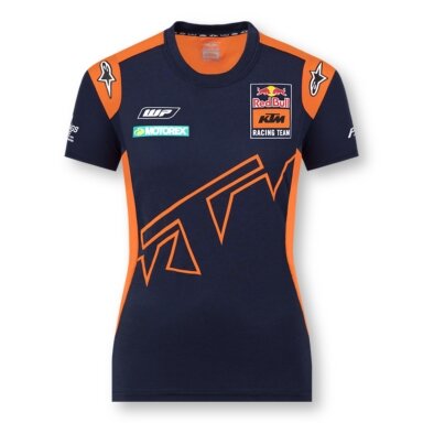 KTM Team Red BULL mėlyna marškinėliai moterims