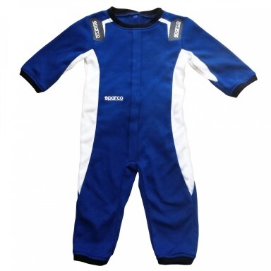 Sparco Baby Racing kūdikio kostiumas mėlynas