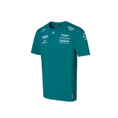 Lance Stroll ASTON MARTIN F1 žalia vyriška marškinėliai