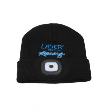 LASER AND TOOLS kepurė su įkraunama lempa