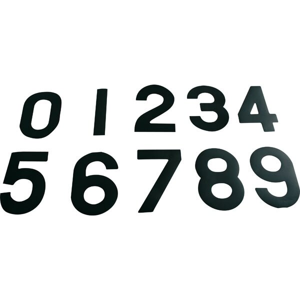 Lenktynių numerių lipdukai