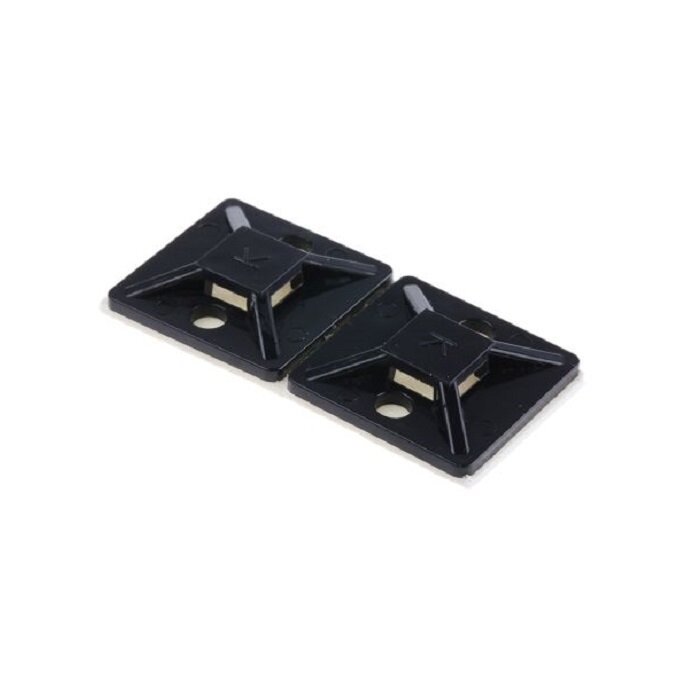 Lipnios tvirtinimo detalės kabelinėms juostoms ir kabelinėms spaustuvėms, maksimalus plotis 4,1 mm Lipnios tvirtinimo detalės kabelinėms juostoms ir kabelinėms spaustuvėms, maksimalus plotis 4,1 mm