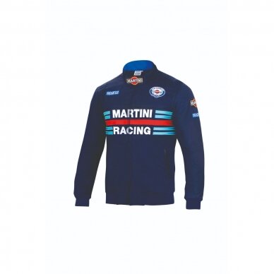 MARTINI RACING mėlyna bomber striukė vyrams
