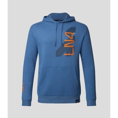 MCLAREN Castore Core Lando Norris mėlyna unisex džemperis su gobtuvu