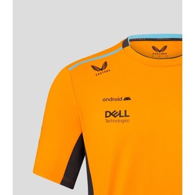 MCLAREN Castore Lando Norris Replica oranžinis marškinėlis vyrams