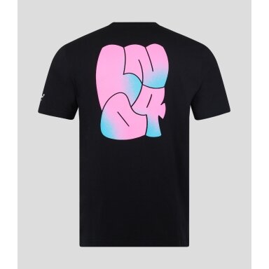 MCLAREN Castore Seasonal Lando Norris pilkos spalvos unisex marškinėliai