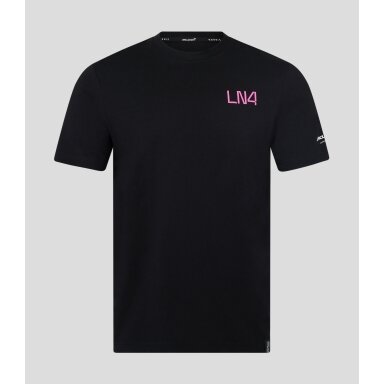 MCLAREN Castore Seasonal Lando Norris pilkos spalvos unisex marškinėliai