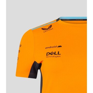 MCLAREN Castore Team Replica Orange marškinėliai moterims