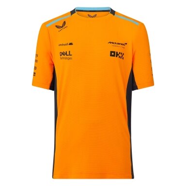 MCLAREN Castore Team Replica oranžinis marškinėlis vaikams
