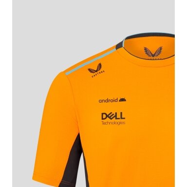 MCLAREN Castore Team Replica oranžinis marškinėlis vyrams