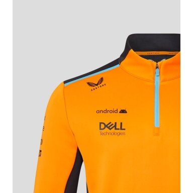 MCLAREN Castore Team Replica oranžinė vyriška džemperis