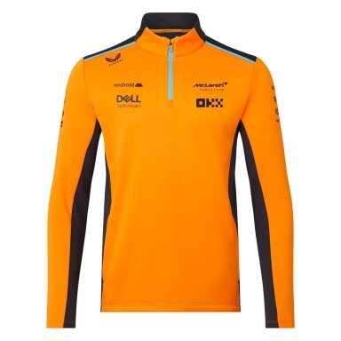 MCLAREN Castore Team Replica oranžinė vyriška džemperis