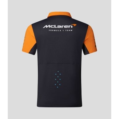 MCLAREN Castore Team Replica Orange polo marškinėliai vyrams