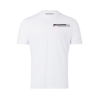 MCLAREN GP of Monaco Triple Crown White marškinėliai vyrams