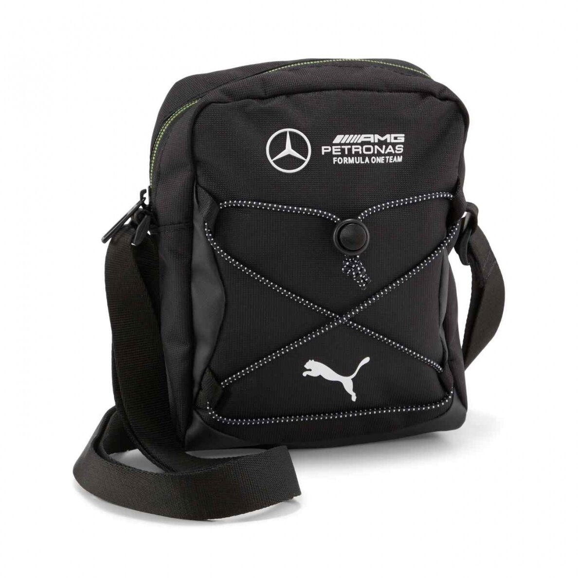MERCEDES AMG PUMA juoda pečių maišinė PUM24_SAC_AMG MERCEDES AMG PUMA juoda pečių maišinė PUM24_SAC_AMG