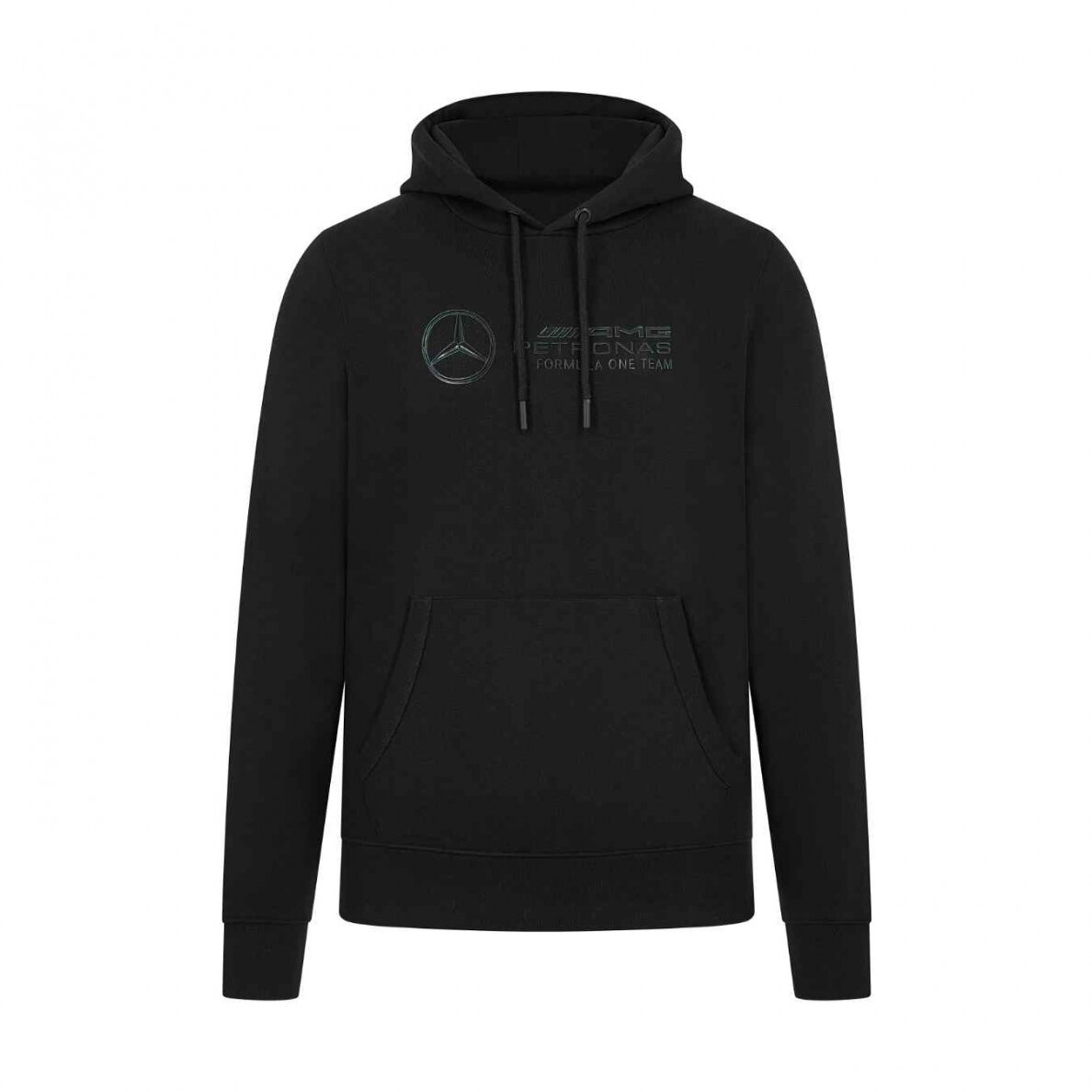 MERCEDES AMG Stealth Black Hoodie vyrams MGP24_SWH_STE