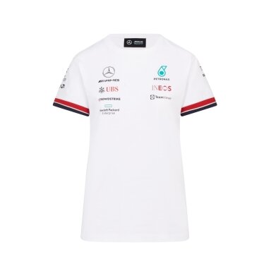 MERCEDES AMG Driver 2022 moteriškas marškinėlis, baltas